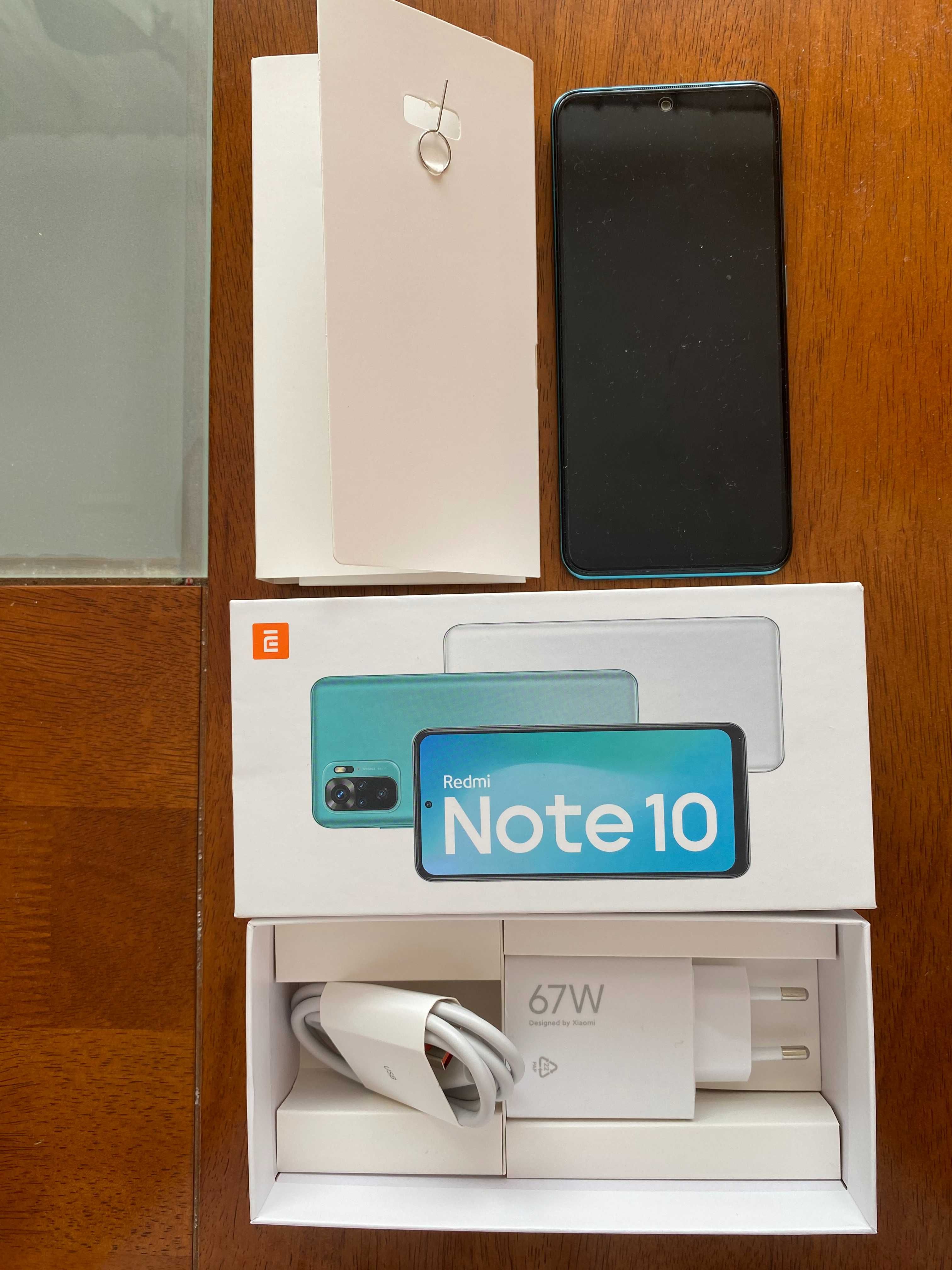 Redmi Note 10, Dual SIM, 128 GB, 4G, Lake green