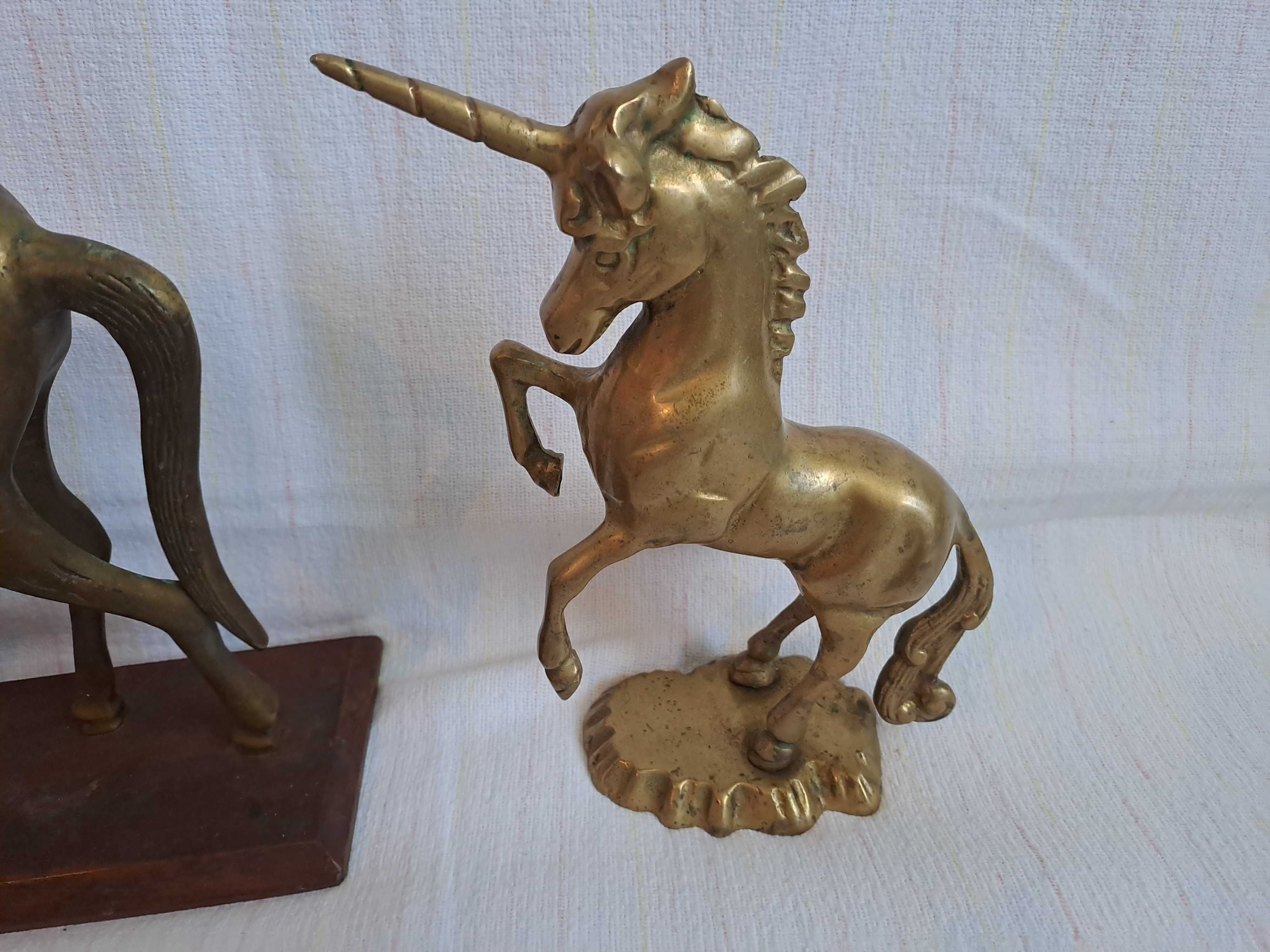 statueta figurina cal bronz cadou
