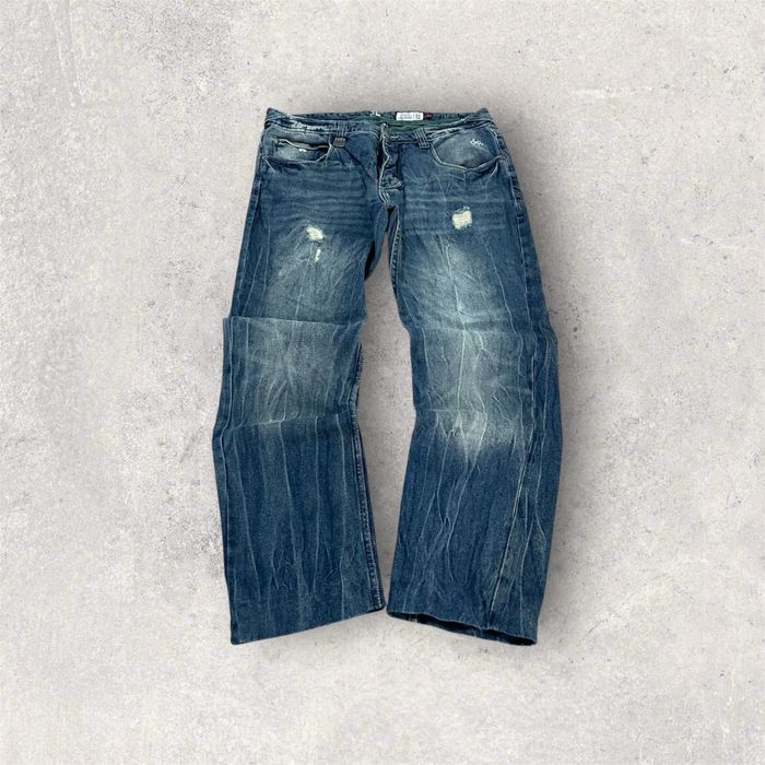 blugi rupți, unisex mărimea W34 navy