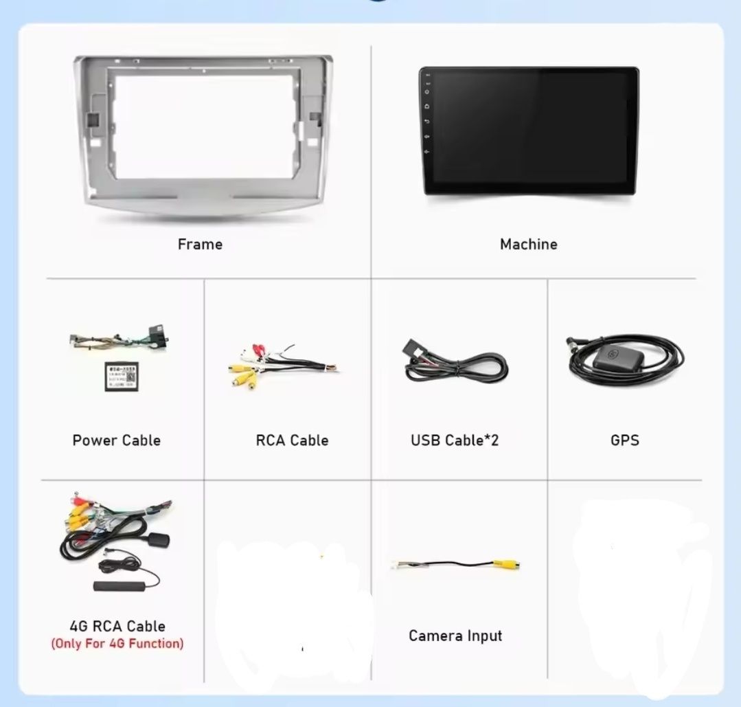 Navigatie 10" Android - VW Passat B6 B7 CC - WIFI, CARPLAY 1-8GB
