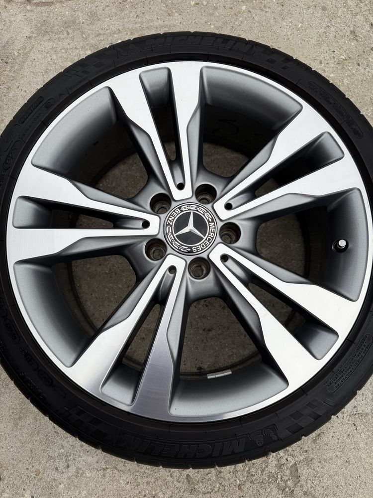 Jante Mercedes originale R18 + anvelope Michelin Pilot Super Sport