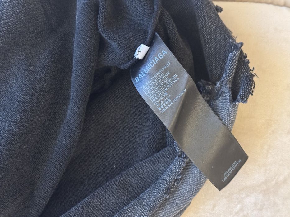 Блуза с качулка баленсиага