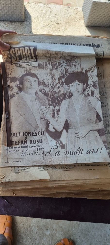 Sportul colectie de ziare anii 1981_1986