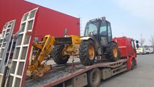 Transport utilaje , nacele , stivuitoare , tractari speciale