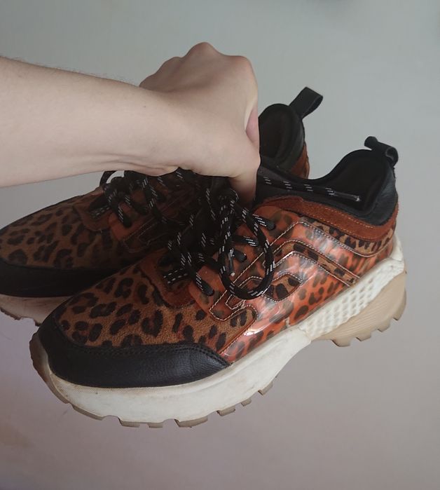 Adidasi Benaza leopard print