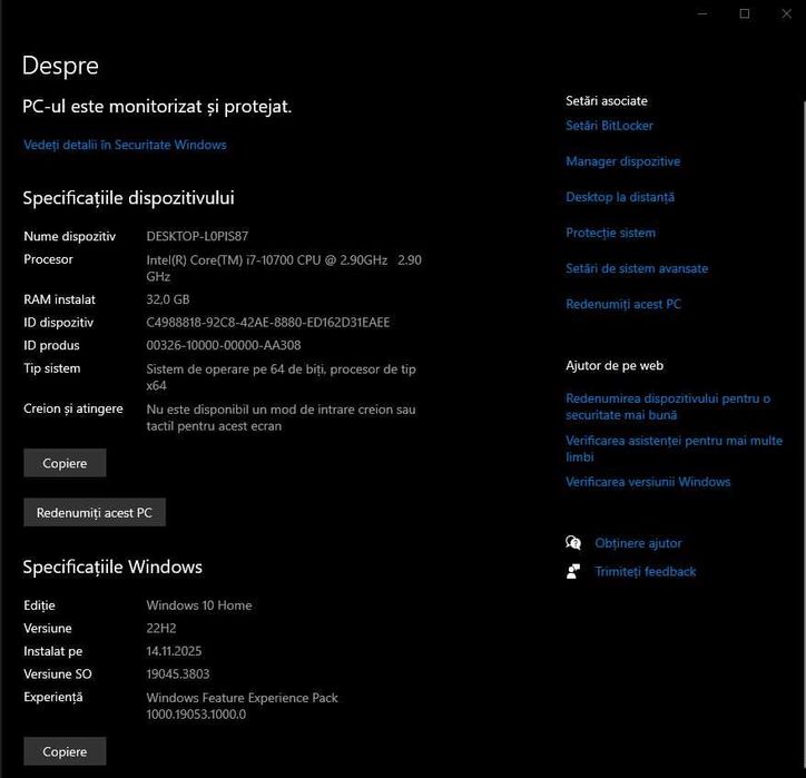 Pc Gaming I7 10700 16gb ram 1.25tera