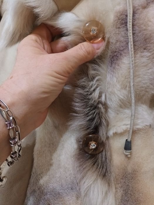 Дамско палто естествена кожа