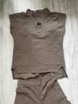 Costum medical/ Scrub Dapsis cappuccino