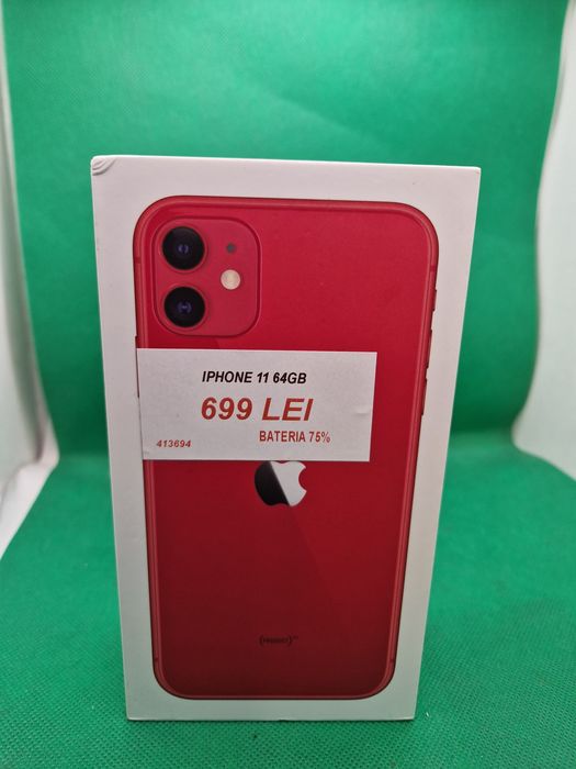 Iphone 11 64GB•Bateria 75%•Lazar Amanet Crangasi •41369