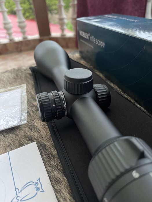 Luneta NOBLEX DOCTER(zeiss) NZ6 3-18X56 cu punt rosu noua