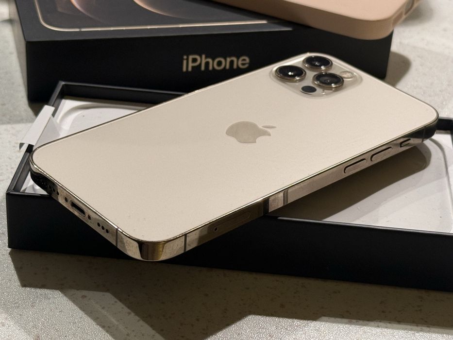 iPhone 12 Pro 128GB Gold – Перфектен, 100% Батерия!