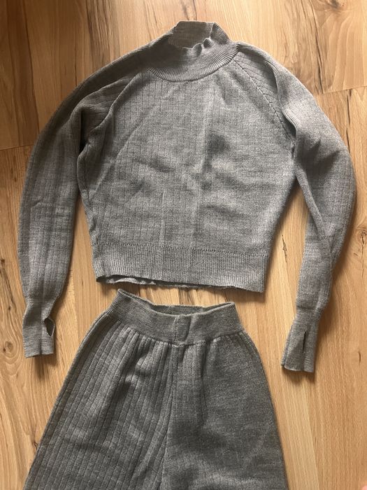 Сет сако и панталон, сет финно плетиво, Zara