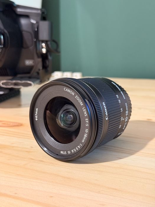 Obiectiv Canon 10-18mm ultra-wide