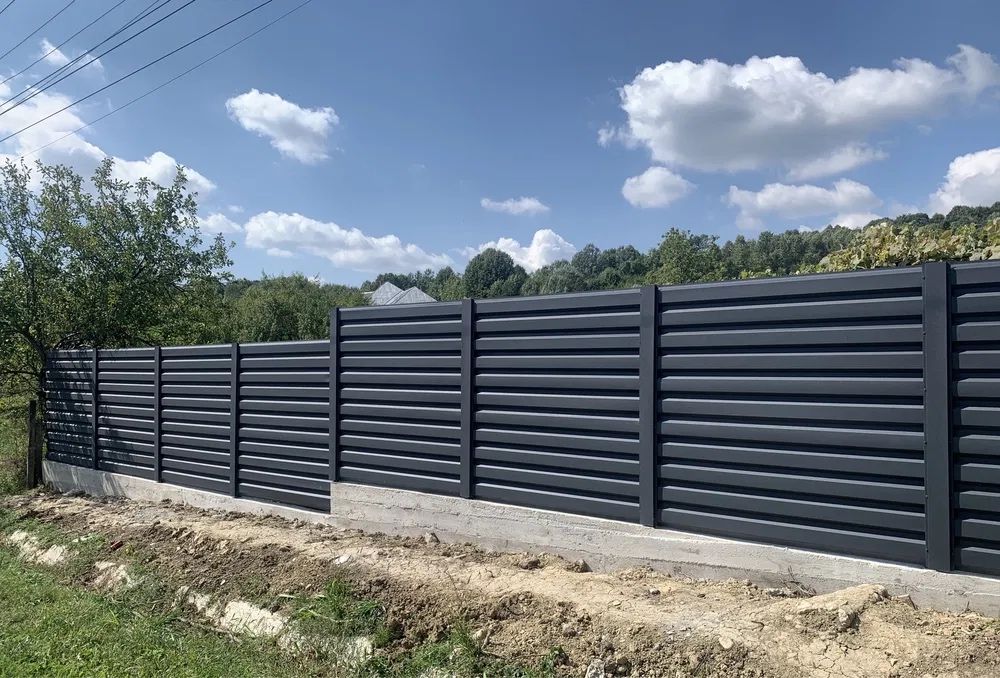 Tablă Cutată Fațadă Gard RAL 7024 gri antracit MAT T35 0,5mm 4,1m 6,1m