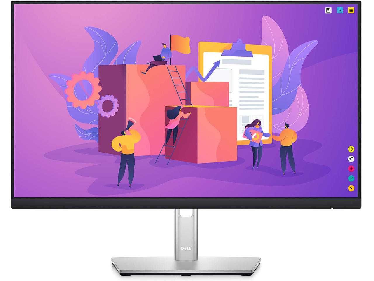 Монитор Dell P2422H 1920x1080 с 12 месеца гаранция
