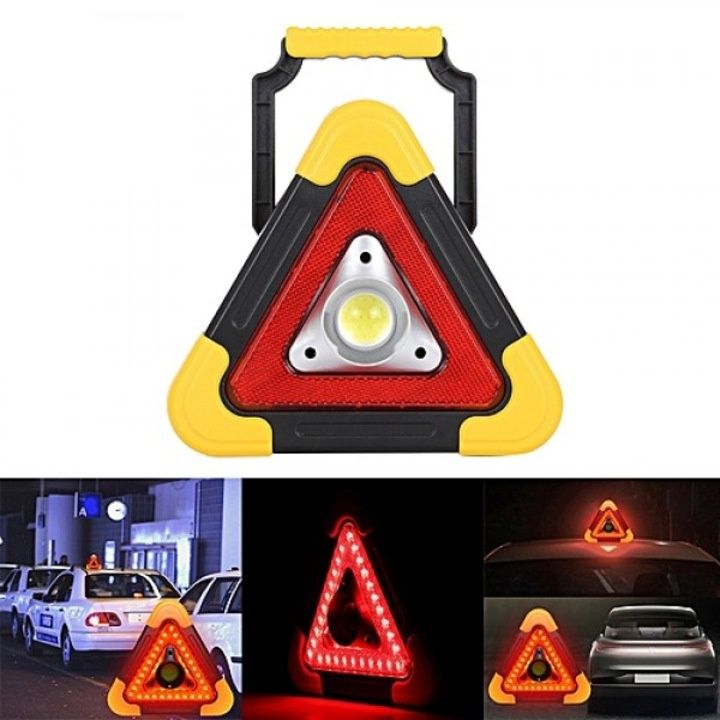 Triunghi de semnal luminos, Hurry Bolt, HB 6609, cu panou solar, Multi