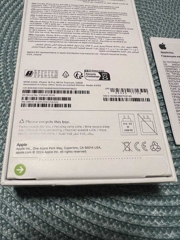 Iphone 16 Pro 128gb