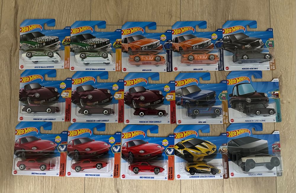 Hot Wheels — Мерцедес, БМВ, Ферари, Porsche, Treasure Hunt!