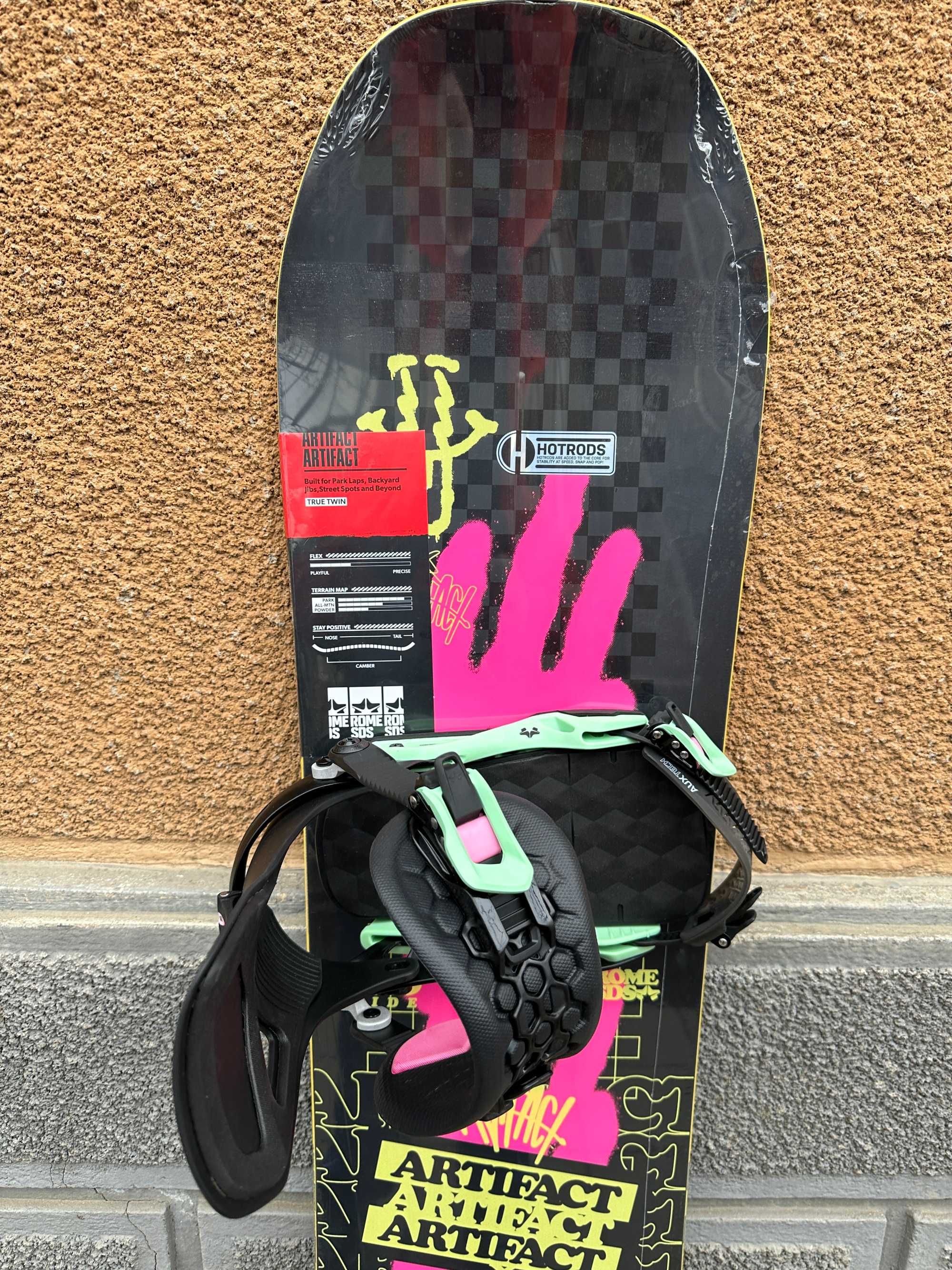 placa noua snowboard rome artifact wide L155cm