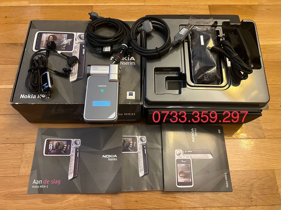 Nokia N93i - NOU ! Full Box ! RARITATE ! Telefon colectie.