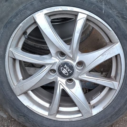 R-15 разб 4*98 чисто Ваз Лада Жигули приора гранта ж т б. 4 диск