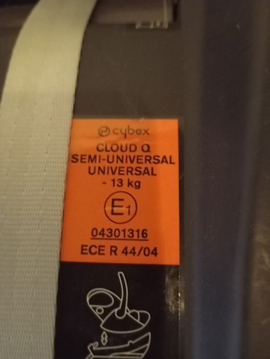 Scaun auto bebeluș Cybex Cloud Q + bază Cybex Base Q-Fix – până la 13