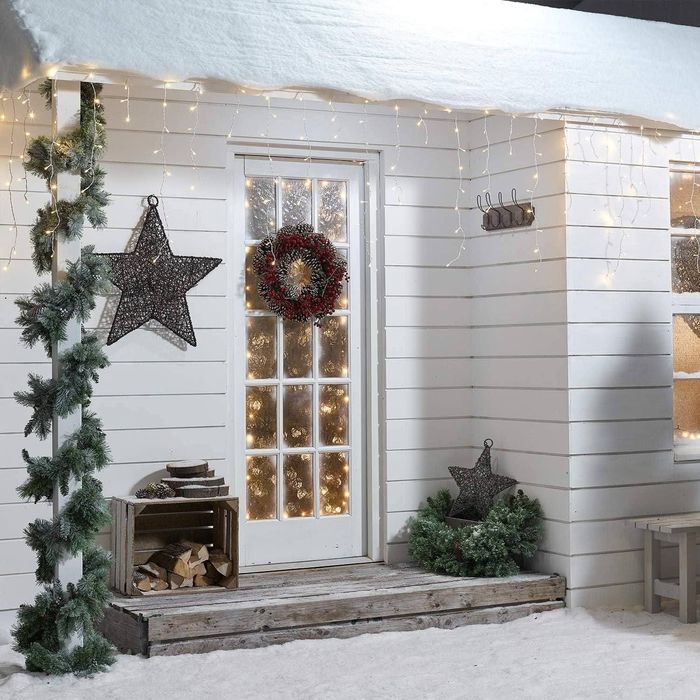 12метра-25 Метра Висящи Коледни Лампи ТИП Завеса 
Екстериор/ Интериор