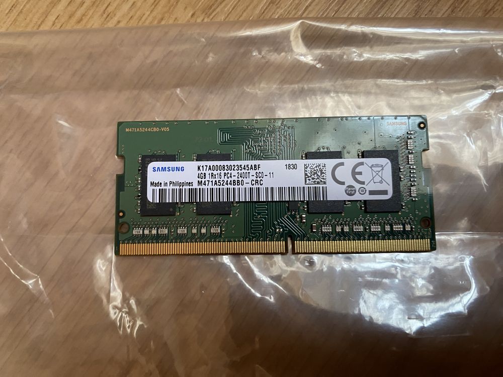 Memorie laptop 4GB DDR4 Samsung
