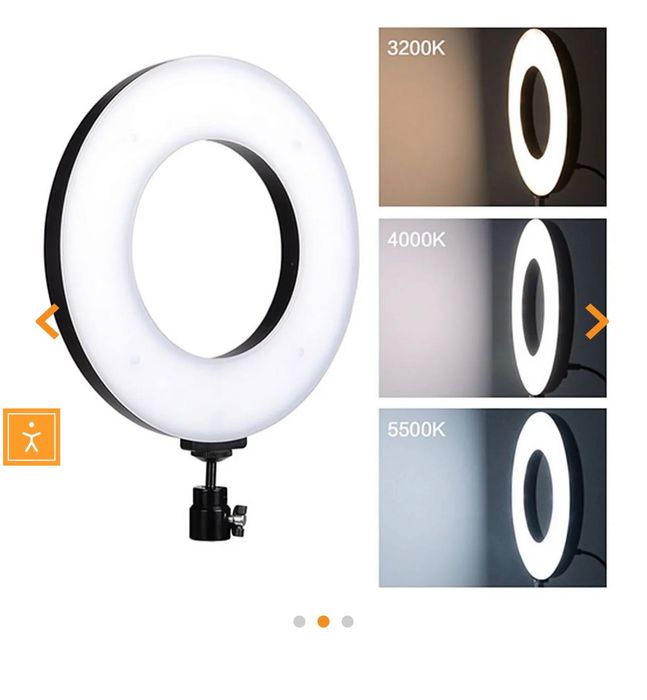 Lampă Led, cu stativ, ca noua! Make up, salon.