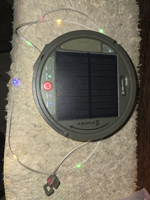 Lampa, decoratiune lumini led solara si cu baterie interna