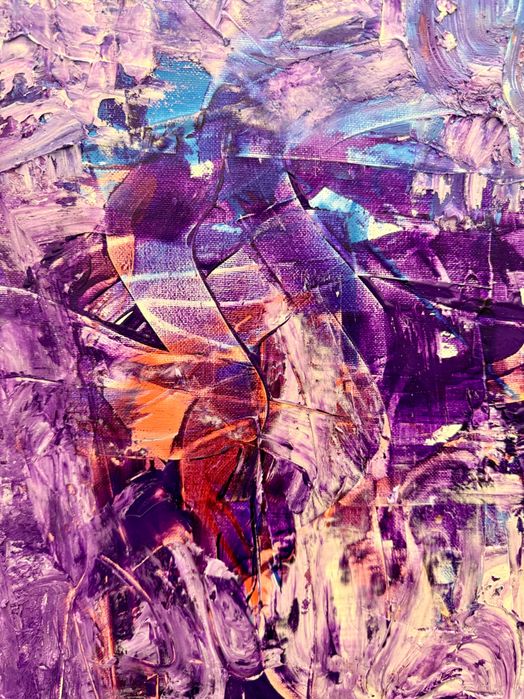 Tablou unicat abstract