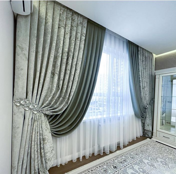 Пошив штор, римские шторы