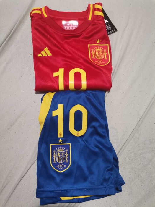 Echipament Spania și Real Madrid fotbal