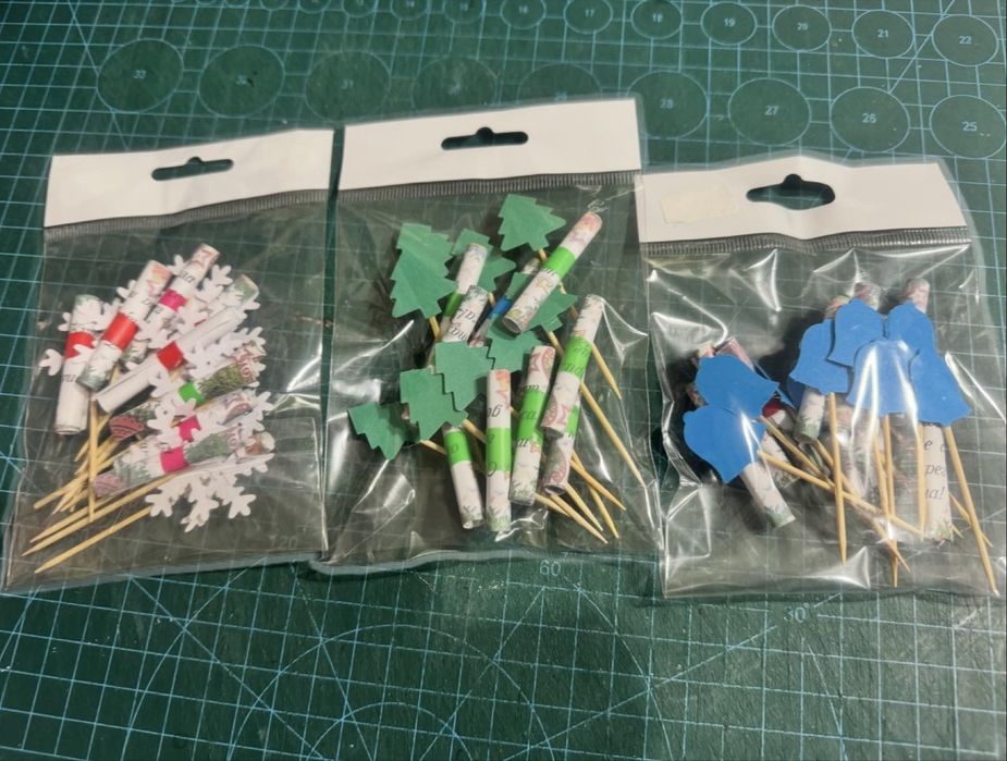 Ръчно изработени късмети за баница