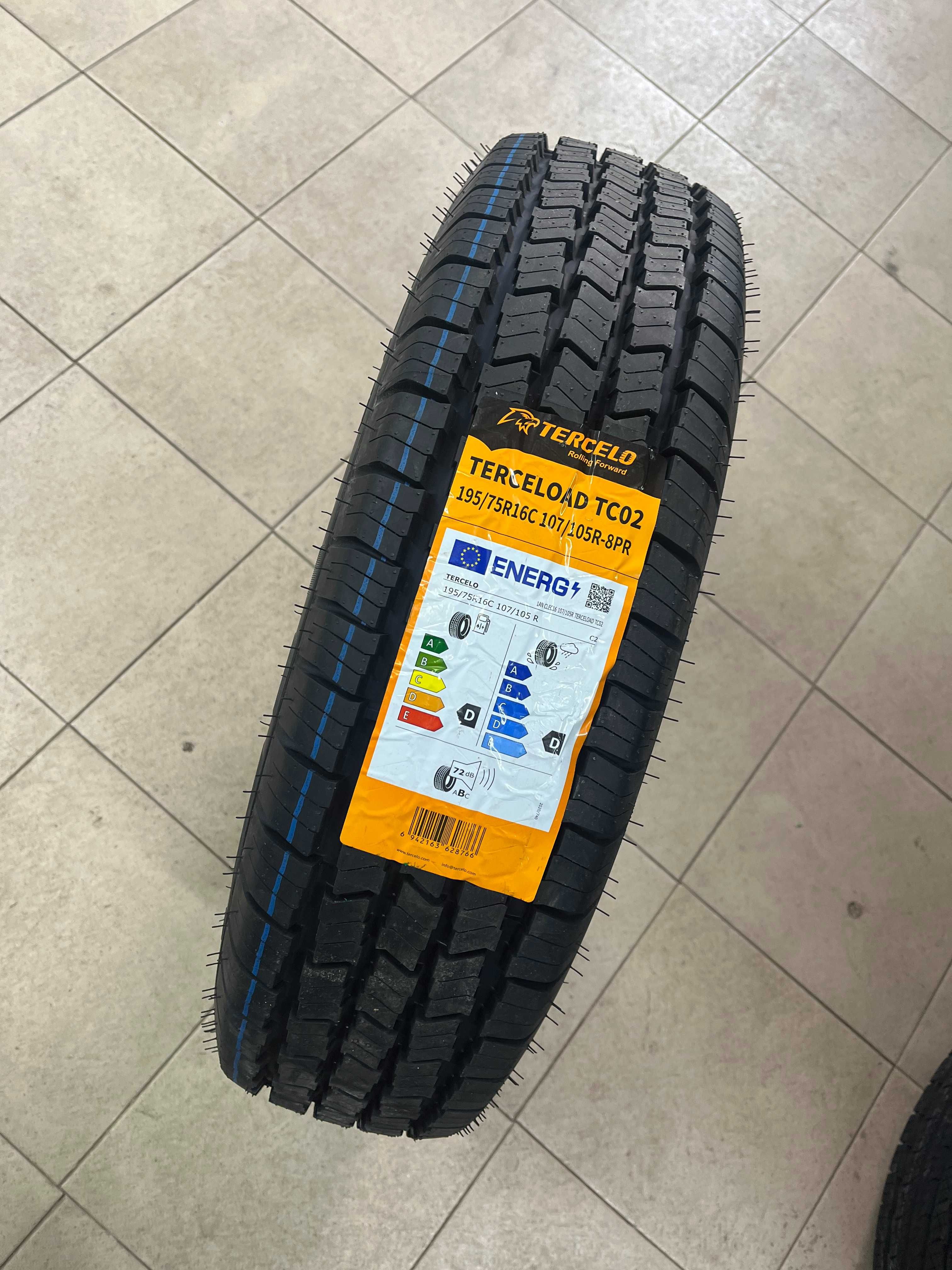 195/75 R16C 107/105R 8PR Terceload TC02 TERCELO