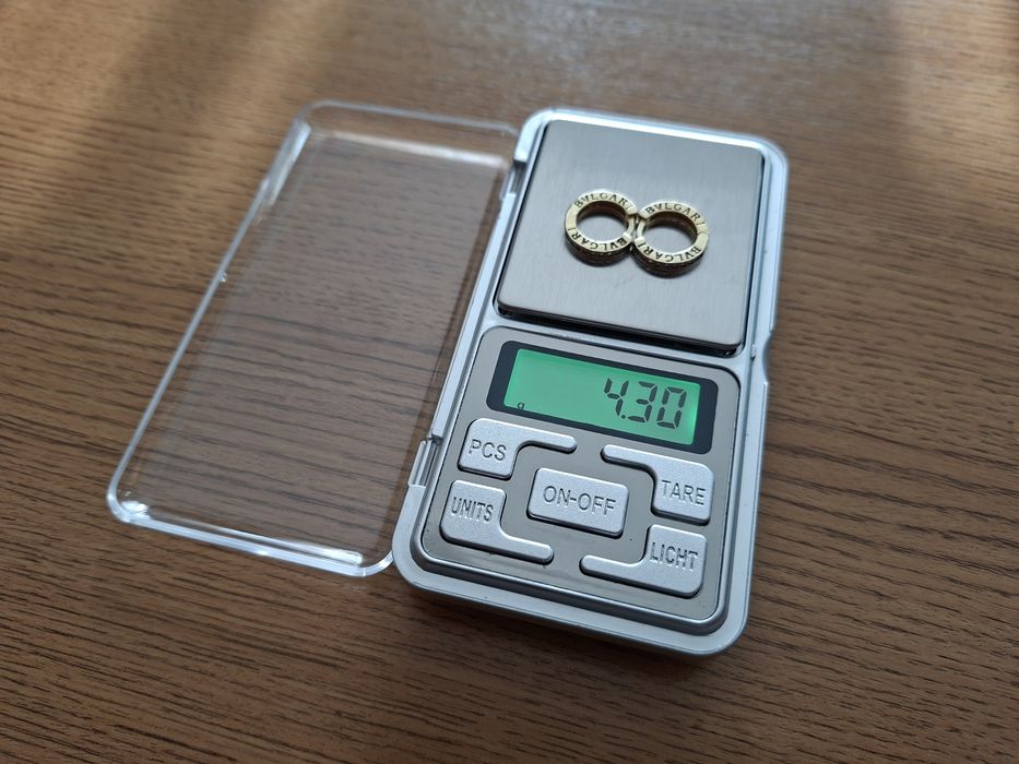 Дамски златни обеци "BVLGARI" - 4,30 гр. / 585 / 14K