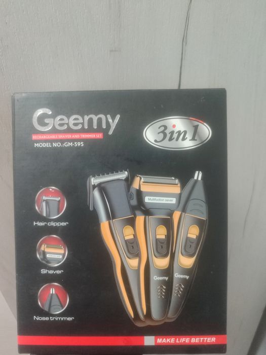 Электробритва GEEMY роторная от сети / аккумулятора