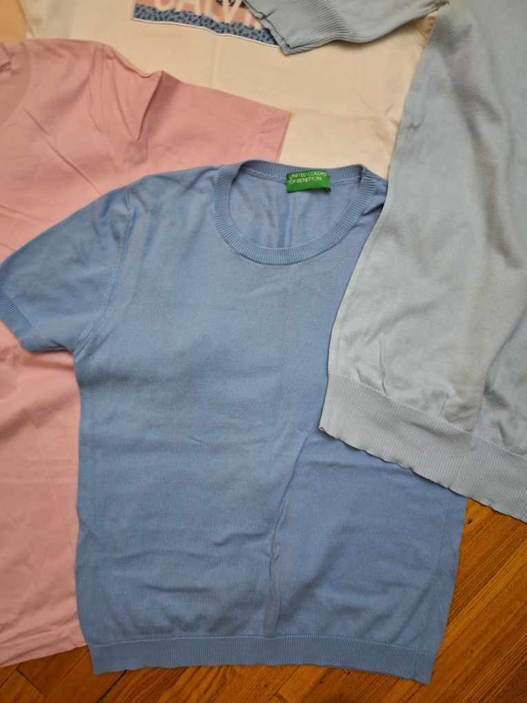 Майки от брендов ,Kenzo, ,COS,Benetton, Calvin Klein,  Lakoste Aghoha
