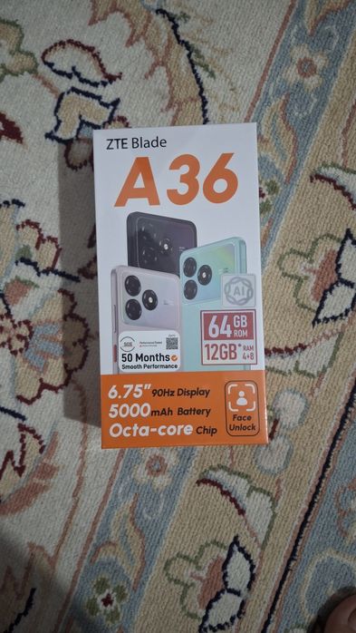 ZTE Blade A36 смарфон