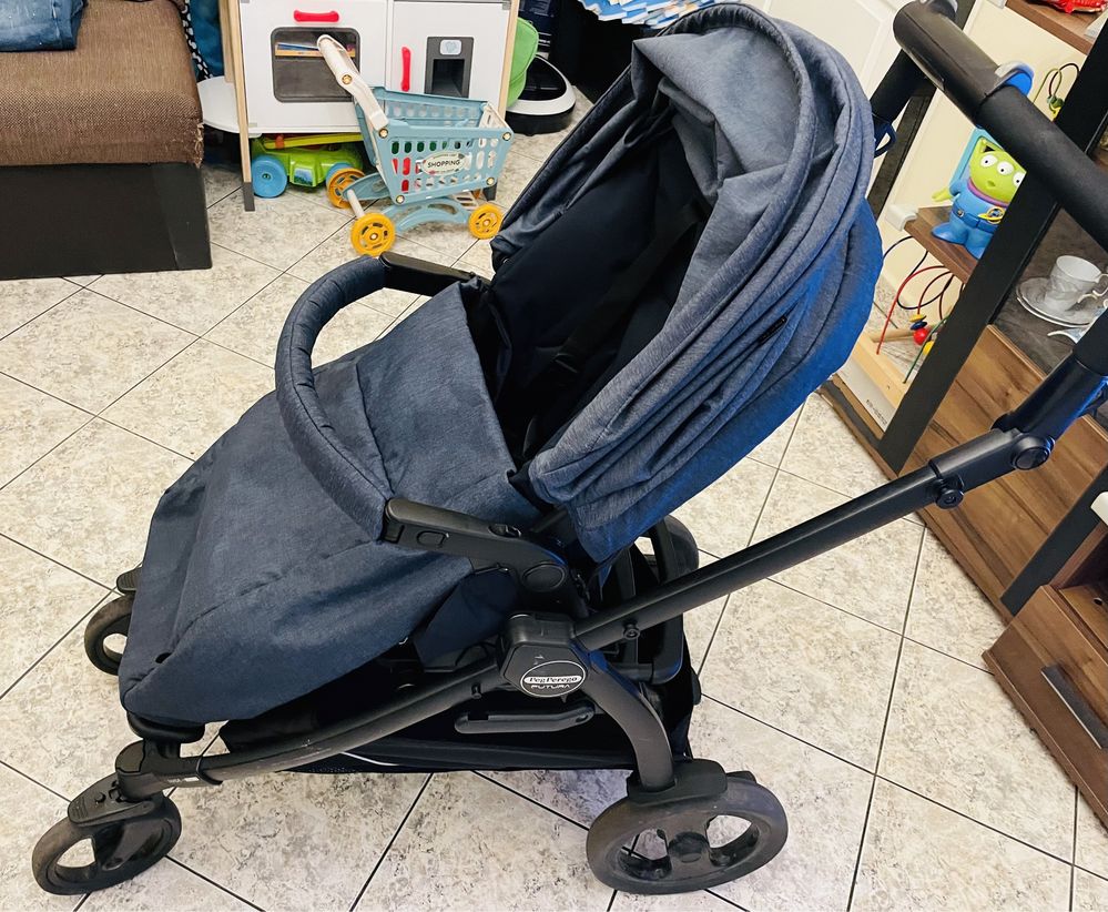 Peg Perego Комбинирана количка 3 в 1 Futura Modular SL Indigo