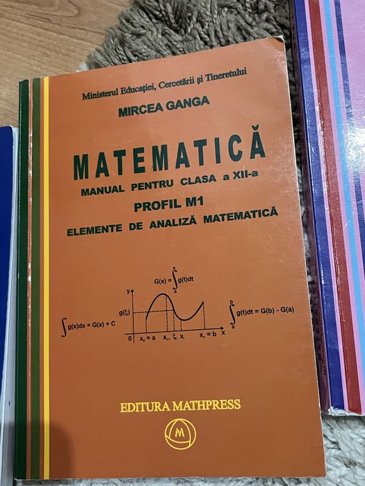 Culegeri matematica m1 mircea ganga, politehnica