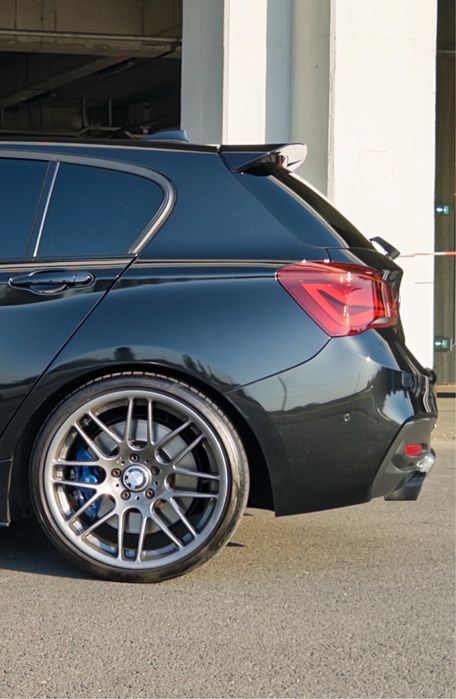 Eleron Spoiler BMW F20 2011-2019 M Performance Style negru lucios