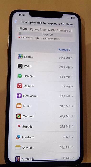 iPhone XS max - 256GB Промоция