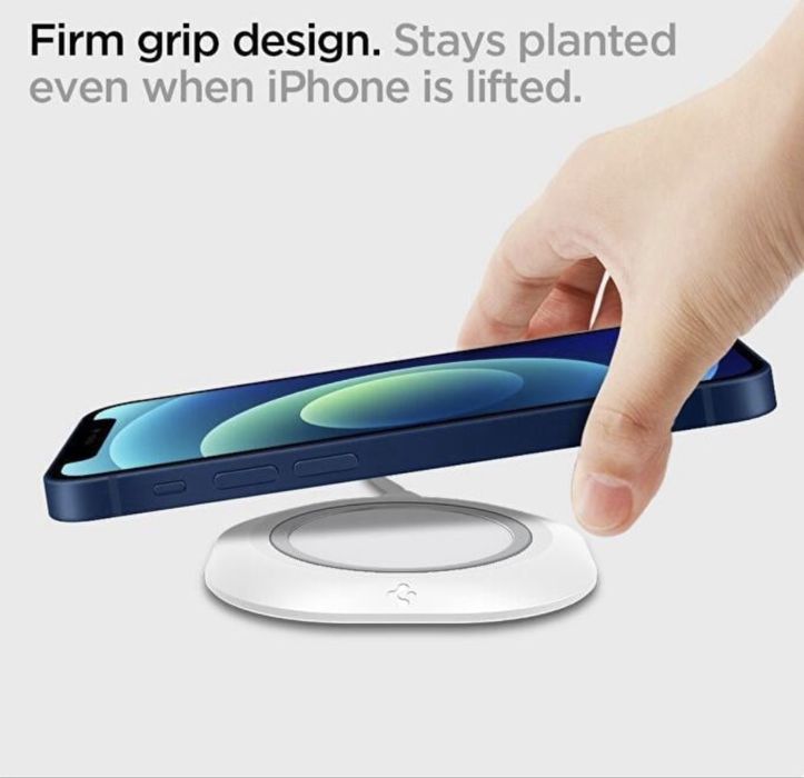 Husa incarcator MagSafe - Spigen MagFit White