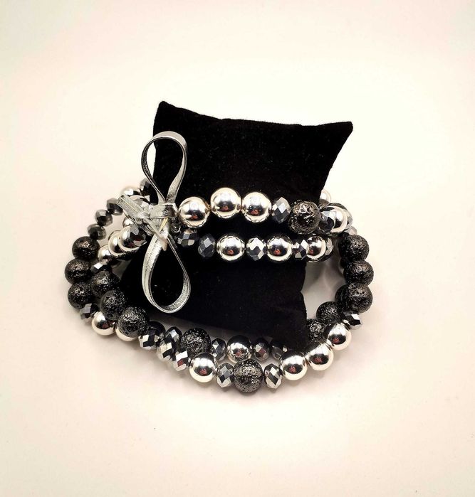 Ръчно изработен комплект от колие и гривна(Уникат)