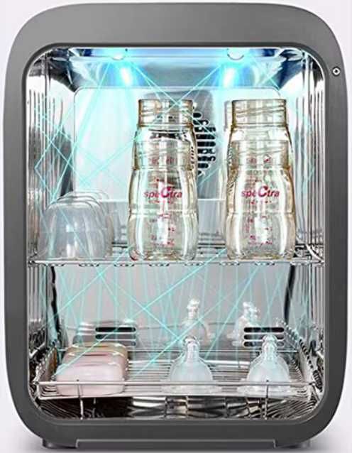 Sterilizator UV Spectra multifunctional, alb, capacitate mare stocare