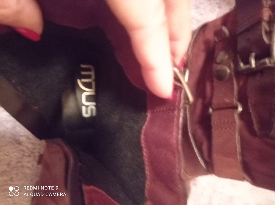 Боти естествена кожа MJUS