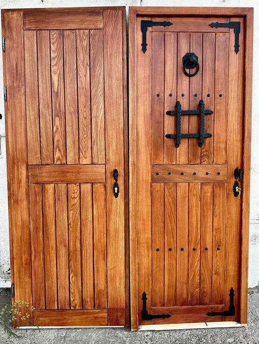 Usi Rustice din lemn masiv, Calitate superioara, 3000 lei