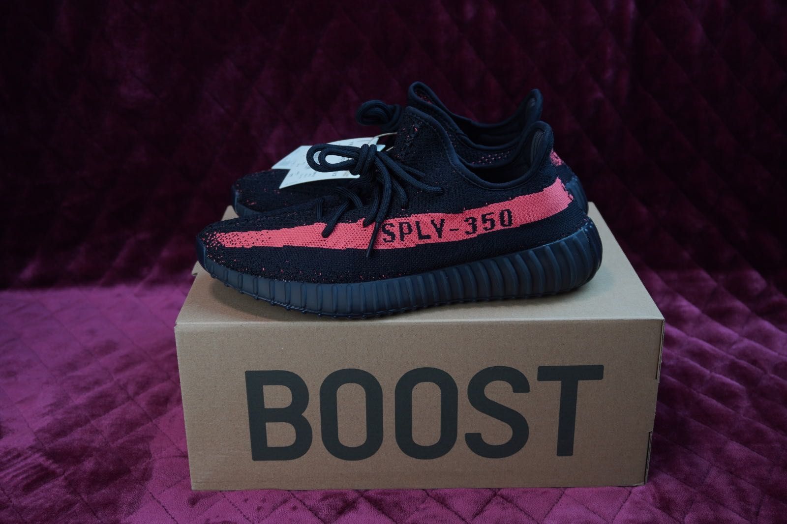 Yeezy boost v2 350 core black 42 2/3