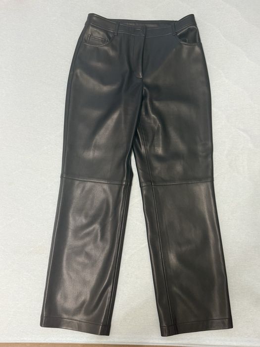 Кожаные штаны, утепленные